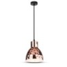 Lampadario LED a Cono in Metallo con Portalampada E27 (Max 60W)