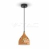 Lampadario LED a Goccia in Metallo con Portalampada E27 (Max 60W)