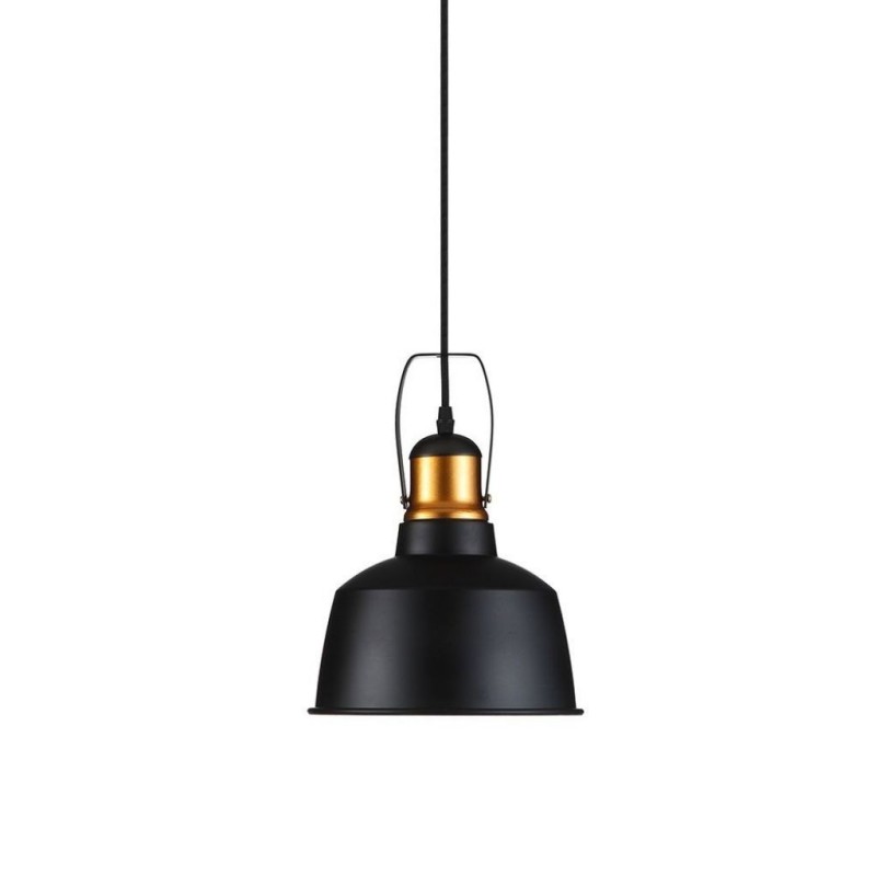 Lampadario LED Vintage in Metallo con Portalampada E27 (Max 60W)