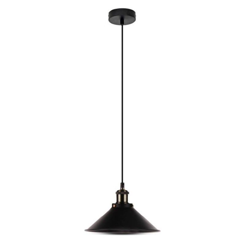 Lampadario LED a Campana in Metallo con Portalampada E27 (Max 60W)