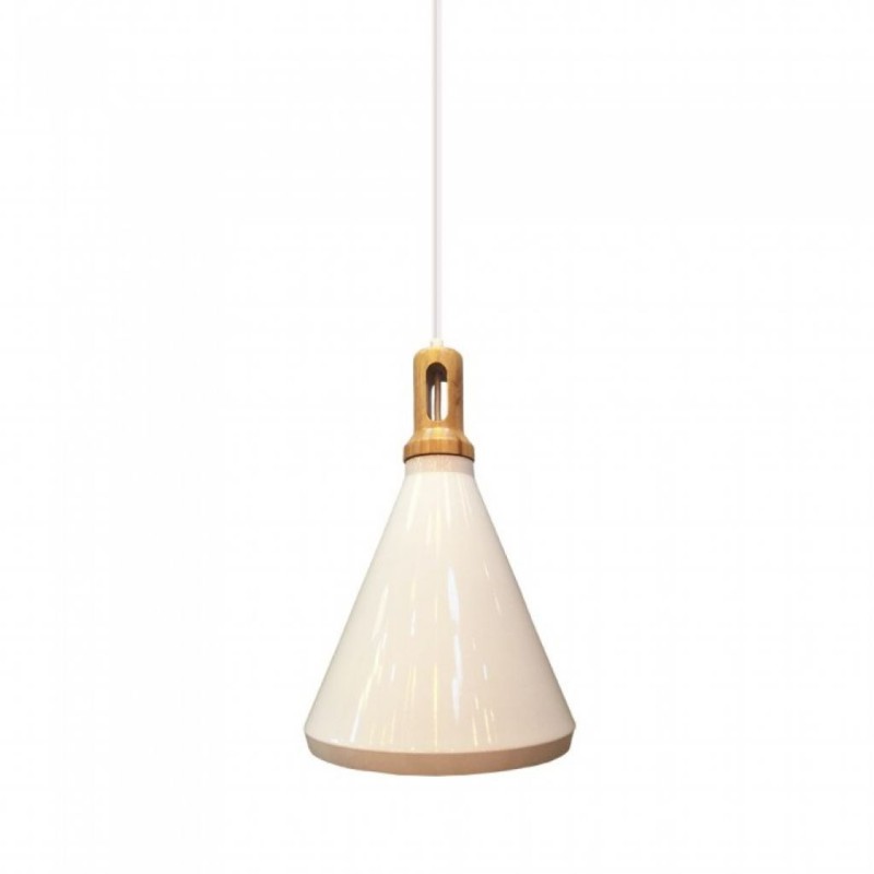 Lampadario LED in Metallo con Portalampada E27 (Max 60W)