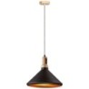 Lampadario LED in Metallo a Cono con Portalampada E27 (Max 60W)