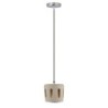Lampadario LED con Paralume in Calcestruzzo e Portalampada E27 (Max 60W)