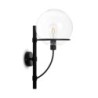 Lampada LED da Muro con Campana in Vetro Sferica e PortaLampada E27 (Max 60W) IP20