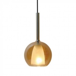 Lampadario LED in Vetro con...