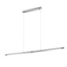 Lampadario LED Tubolare in Acciao Inox 24W