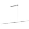 Lampadario LED Tubolare in Acciaio Inox 36W