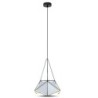 Lampadario LED Poliedrico in Metallo con Portalampada E27 (Max 60W)