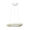 Lampadario LED a Sospensione Circolare 82W con Telecomando Cambio
