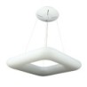 Lampadario LED a Sospensione Quadrato 40W con Telecomando Cambio
