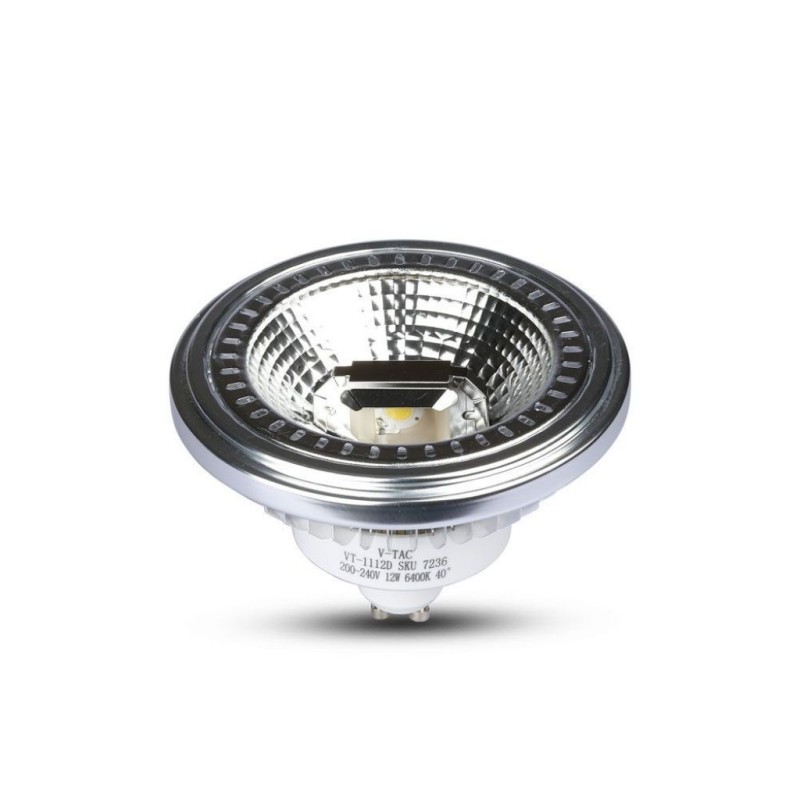 Faretto LED COB AR111 12W GU10 40æ 3000K