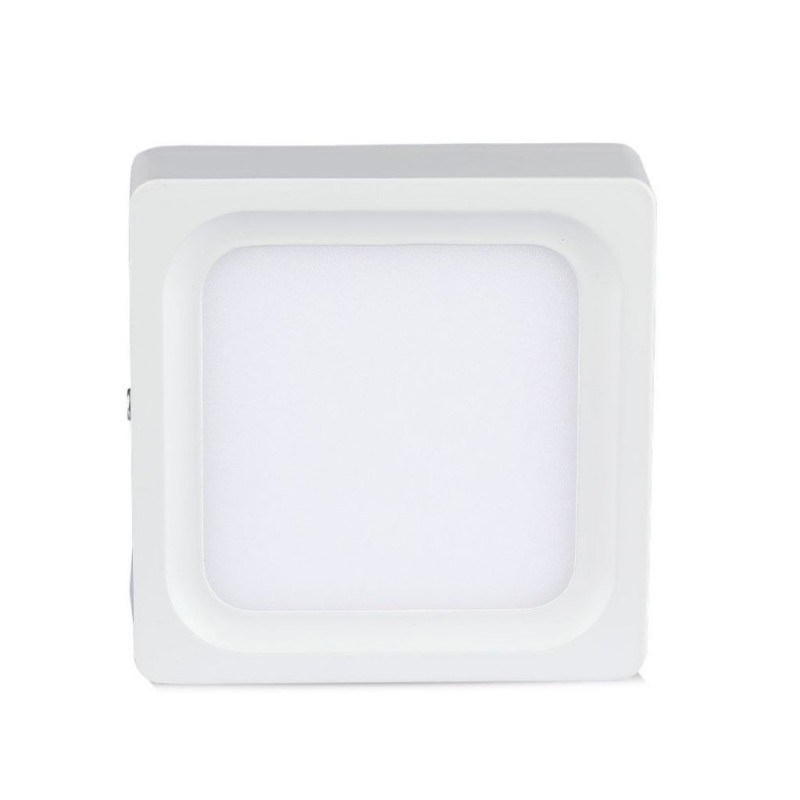 Mini Pannello LED Montaggio a Plafone Quadrato 8W 6000K