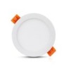 Mini Pannello LED 8W Montaggio ad Incasso Rotondo 4000K