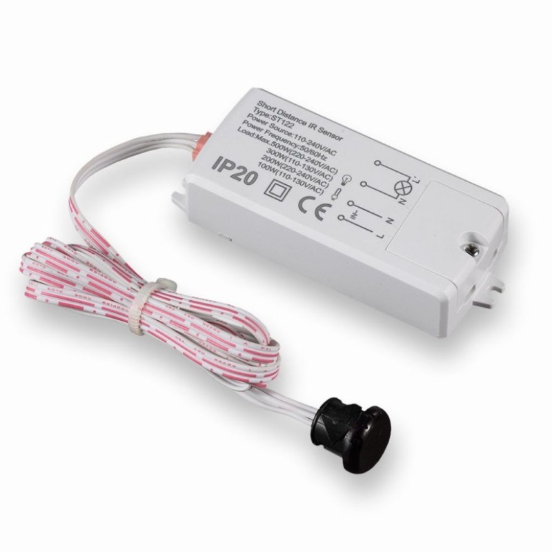 Sensore di Movimento a Infrarossi 30æ Attivazione tramite Movimento a Corto Raggio (5-6cm)
