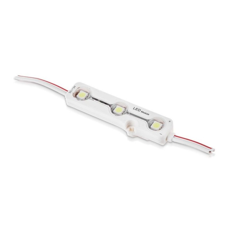 Modulo LED SMD5050 0,72W 12V 3 LED 6000K IP67