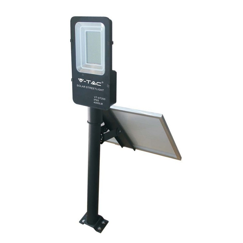 Armatura Stradale LED SMD 50W con Pannello Solare 4000K IP65