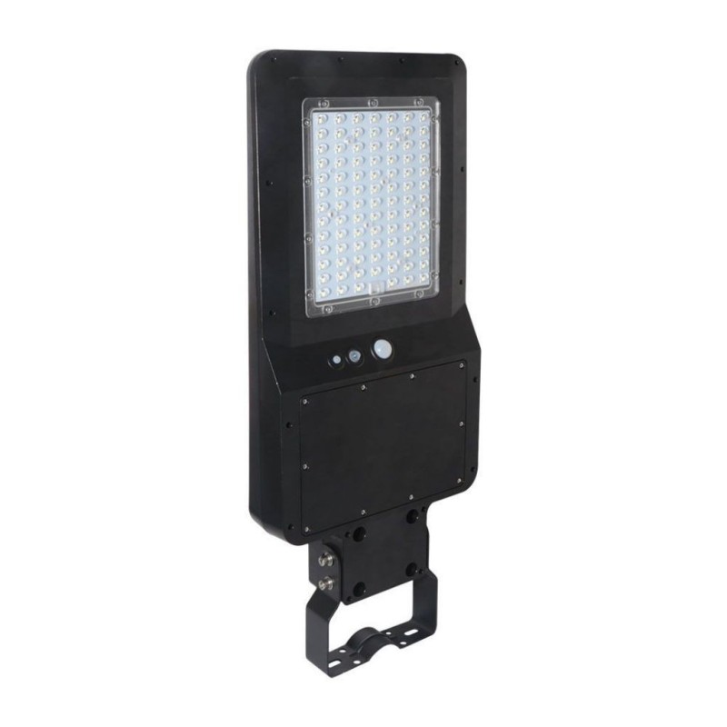 Armatura Stradale LED SMD 40W 120LM/W con Pannello Solare  e Sensore PIR