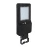 Armatura Stradale LED SMD 40W 120LM/W con Pannello Solare  e Sensore PIR
