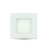 Mini Pannello LED 3W Montaggio ad Incasso Quadrato