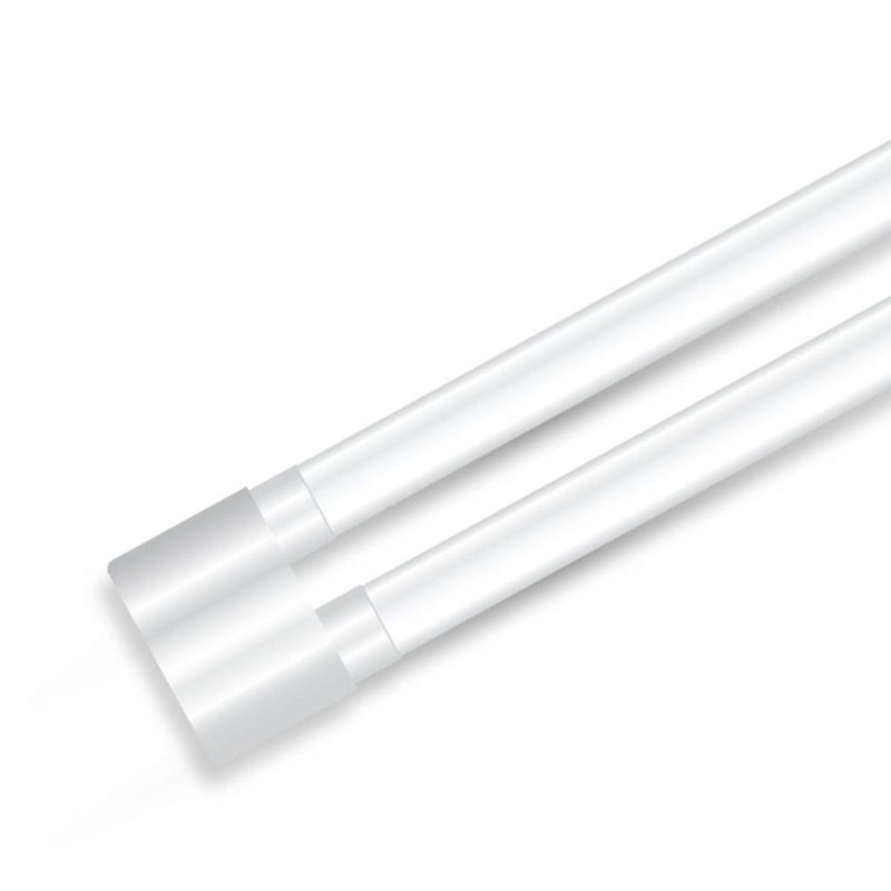 Tubo LED Doppio 18W 60cm in Nanoplastica 120LM/W 4000K