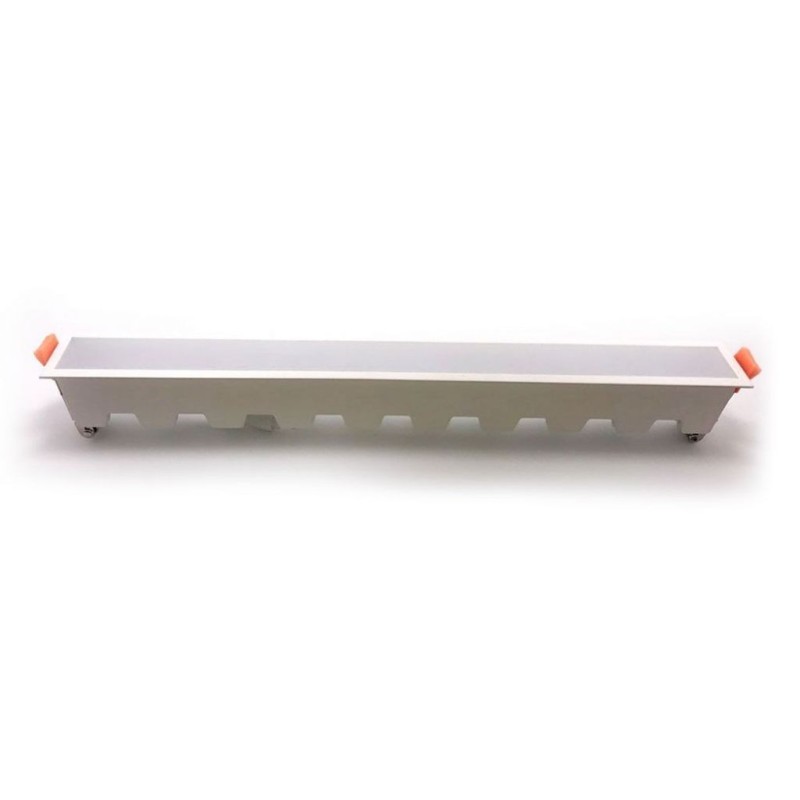 Mini Pannello LED 20W Lineare Montaggio ad Incasso 290x45x65mm