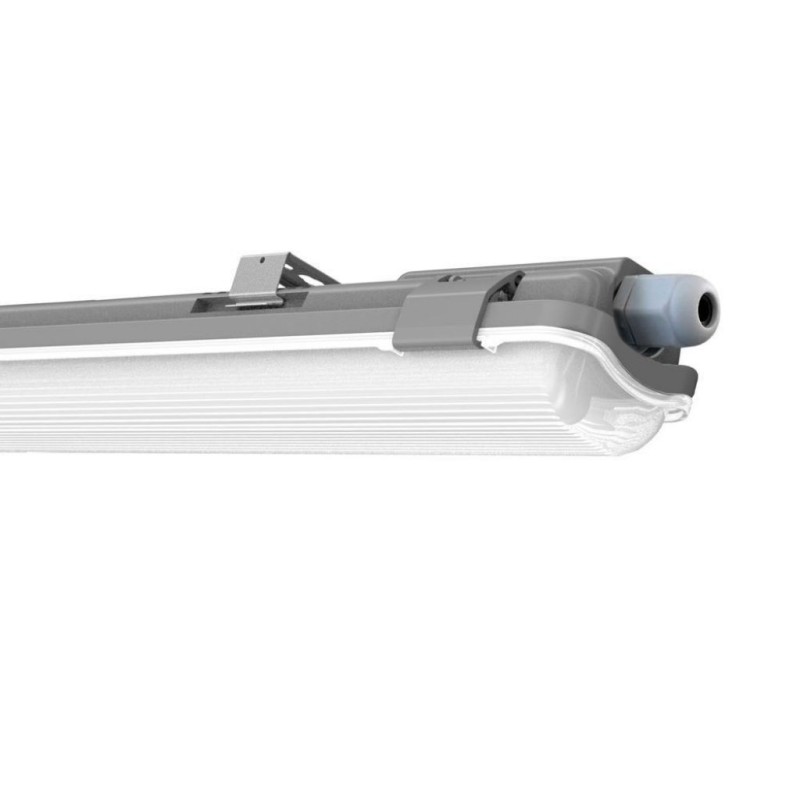 Plafoniera LED con Tubo 10W 60cm 4000K IP65