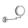 Specchio LED Rotondo 3W Double face Rotabile a 360æ con braccio estendibile (ingranditore 3x) D:170mm 6400K IP44