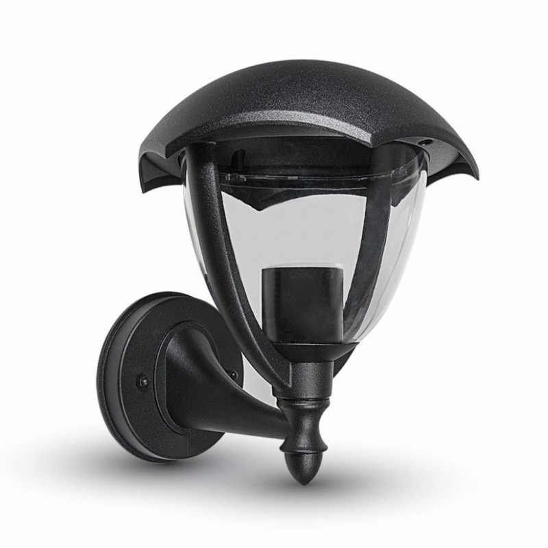 Lampada LED da Muro a Lanterna con Portalampada E27 (Max 40W) Attacco verso l'alto