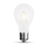 Lampadina LED E27 10W A67 Filamento Satinato 4000K