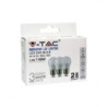 Lampadina LED E27 5,5W G45 4000K (Box 3 pezzi)