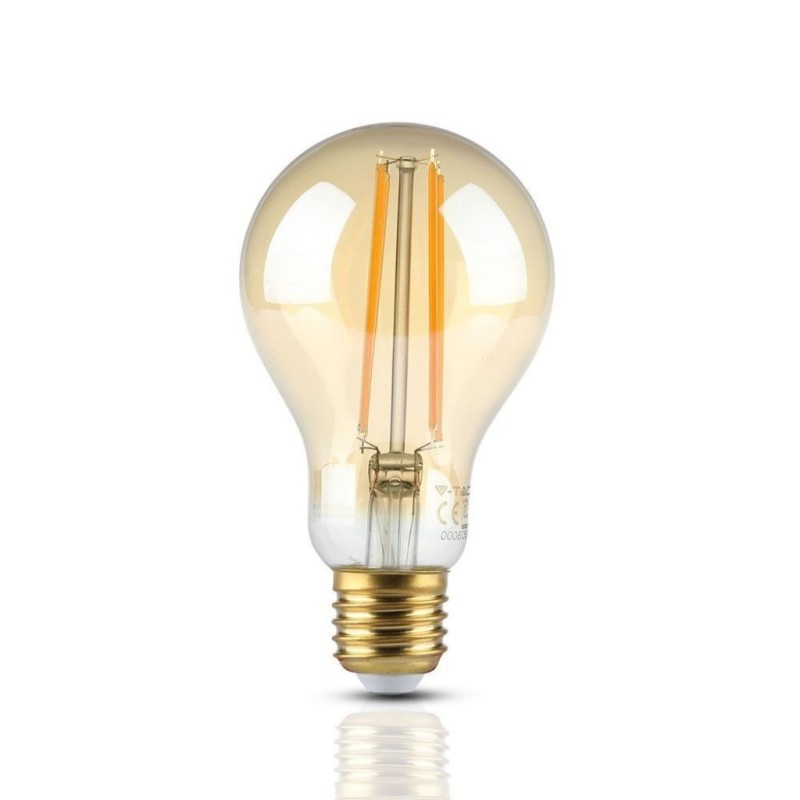 Lampadina LED E27 12,5W A70 Filamento Ambrato 2200K