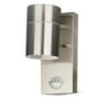 Portafaretto LED da Muro GU10 (Max 35W) con Sensore PIR