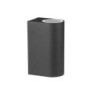 Portafaretto LED da Muro Arrotondato 2 GU10 (Max 2x20W)