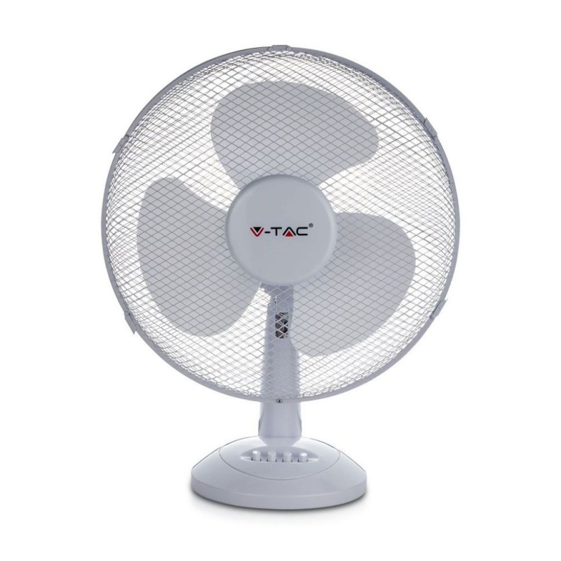 Ventilatore da Scrivania 40W 3 Pale a 3 Velocit? Rotante