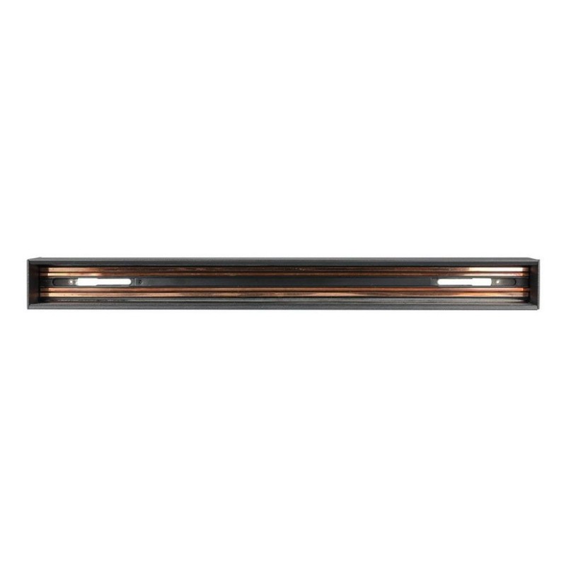 Binario per Faretti Magnetici Installabili a Superficie, a Sospensione o ad Incasso in Alluminio 100cm