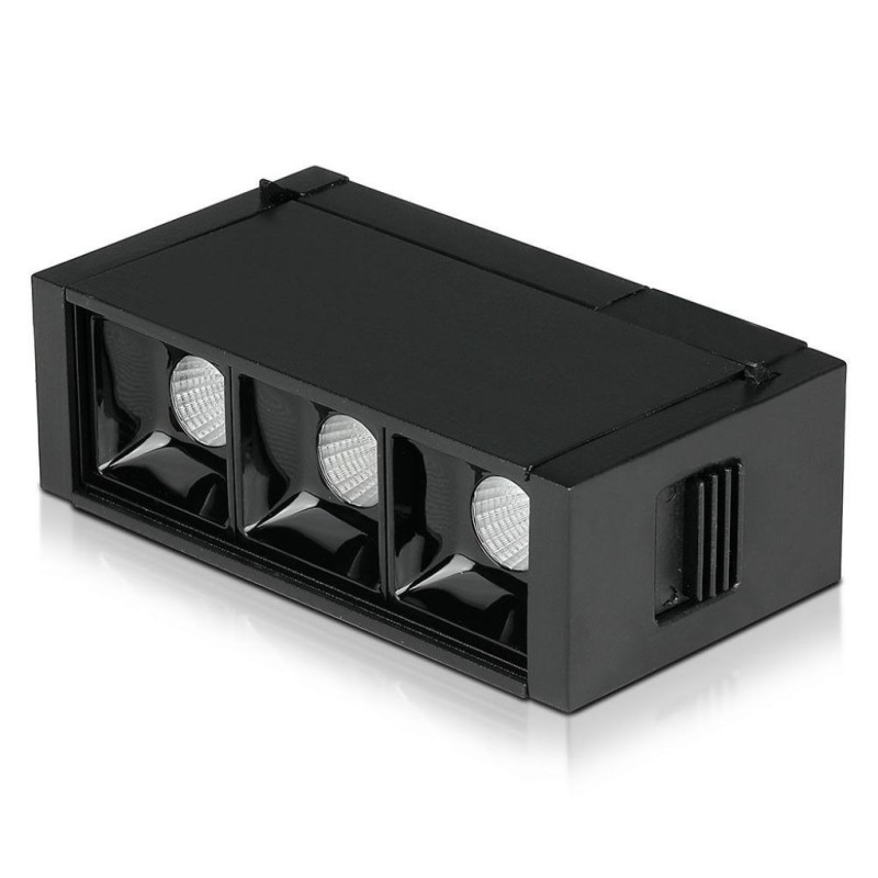 Faretto LED SMD Lineare da Binario Magnetico 3W (3x1W) 24V UGR-19