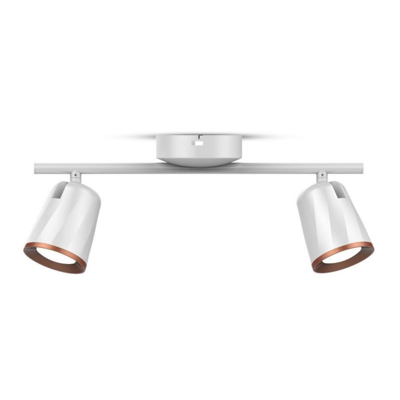Faretto LED da Muro Doppio 12W con Testa Orientabile