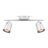 Faretto LED da Muro Doppio 12W con Testa Orientabile