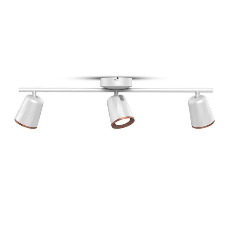 Faretto LED da Muro Triplo 18W con Testa Orientabile