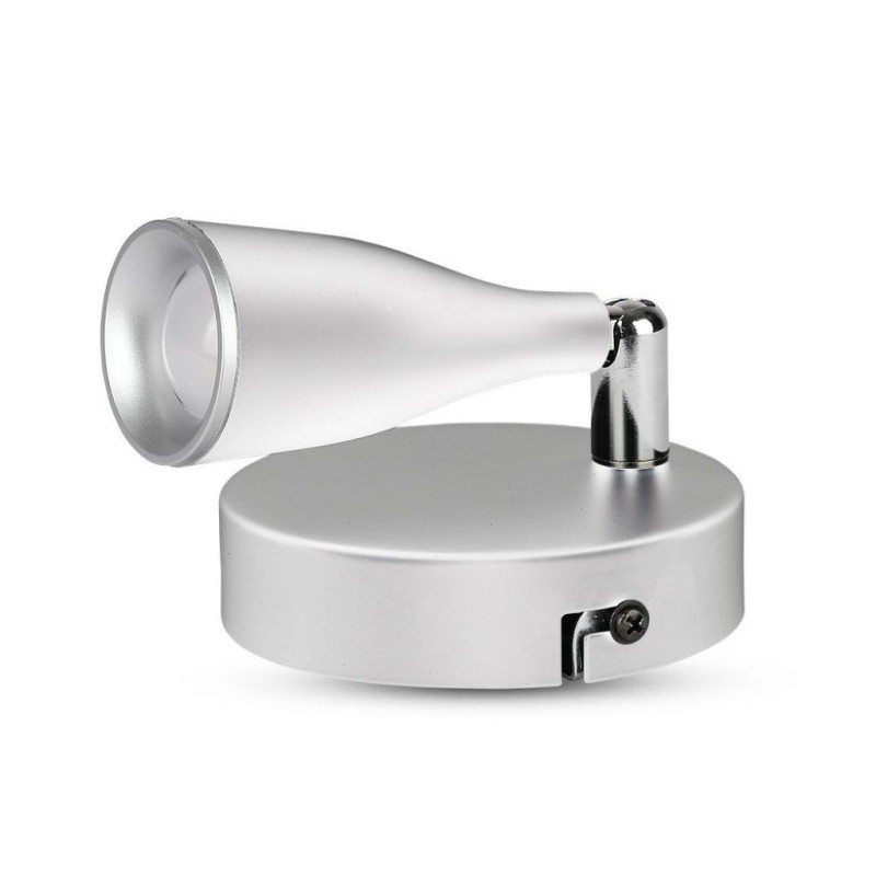Faretto LED da Muro 4,5W con Testa Orientabile