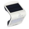 Lampada LED Solare da Muro a Batteria 1,5W 14LED con Sensore PIR
