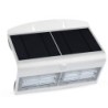 Lampada LED Solare da Muro a Batteria 6,8W 60LED con Sensore PIR