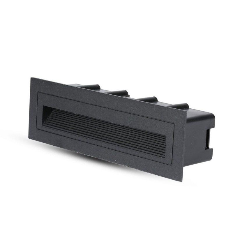 Faretto LED Segnapasso Rettangolare Montaggio a Incasso 6W