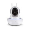 Camera di Videosorveglianza Interno IP WiFi PTZ 1MP 720px Visione Notturna Sensore di Movimento con Microfono e Speaker