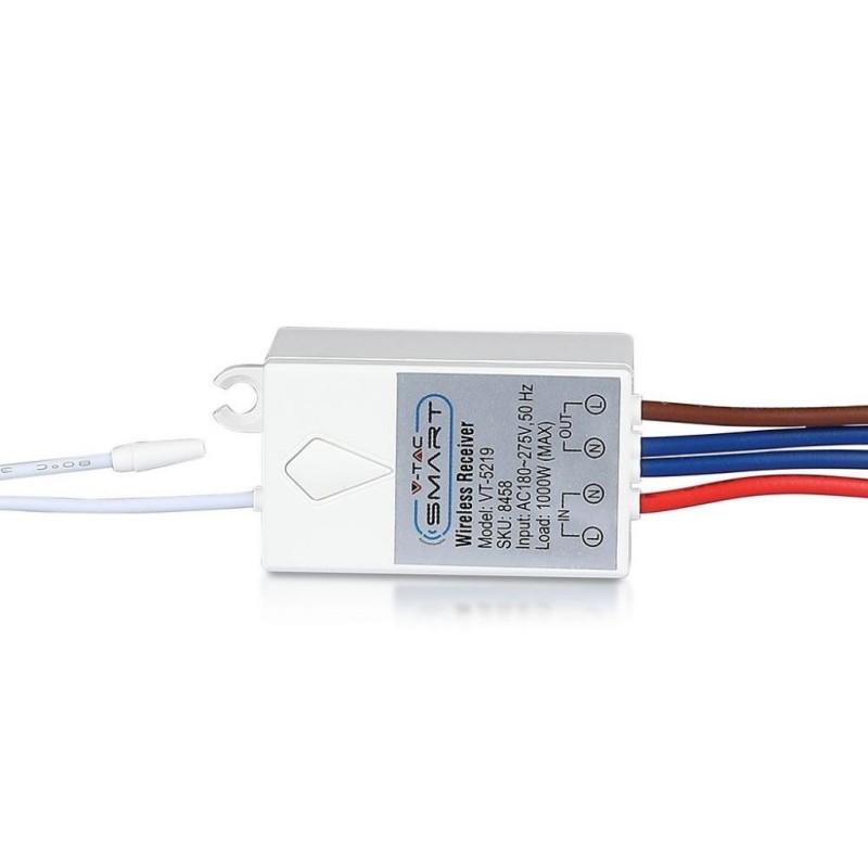 Ricevitore Wireless per Interruttori Senza Fili Fino a 500mt