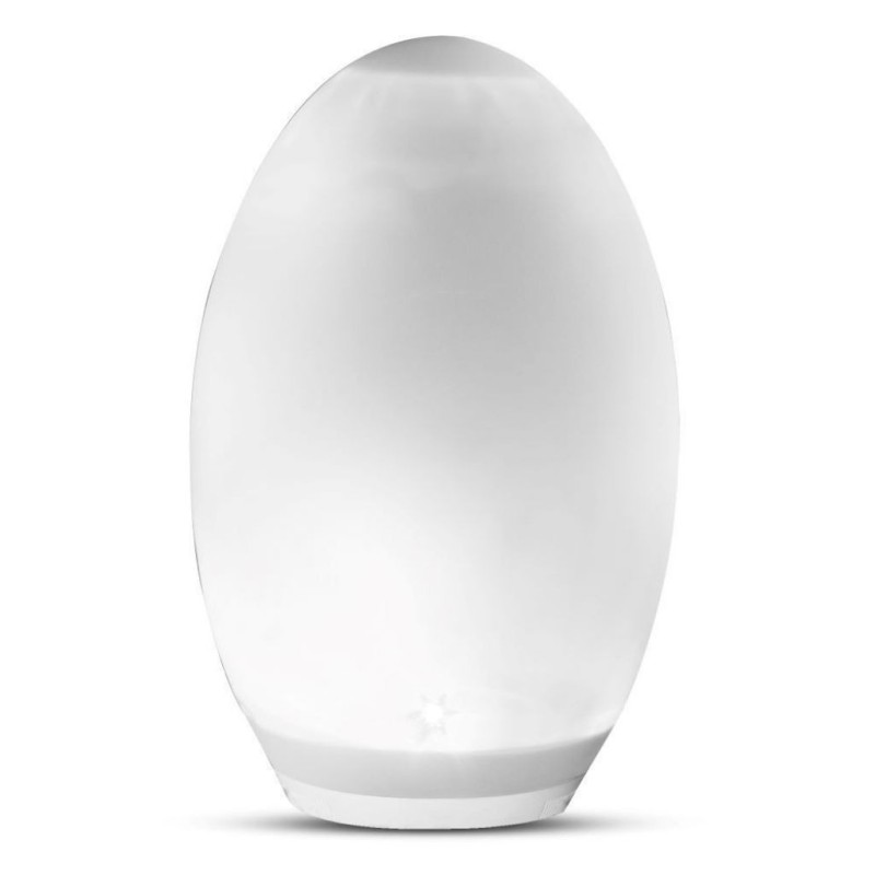 Lampada Solare LED a Forma di Uovo 0,2W Cambio