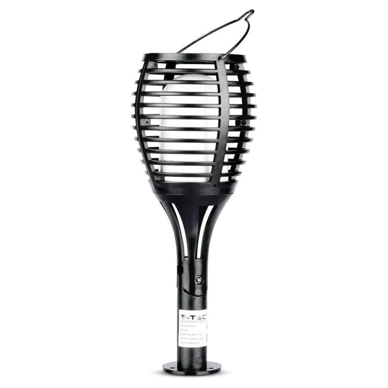 Lampada Solare LED a Forma di Torcia 0,45W Multi Applicabile 2200K IP44