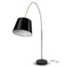 Piantana LED Ricurva con Portalampada E27 (Max 60W)