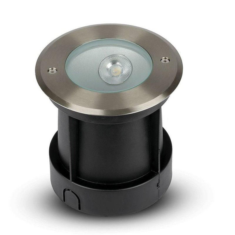 Faretto LED COB Segnapasso Rotondo 8W Fascio di Luce a 20æ 4000K IP67