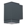 Lampada LED da Muro con Portalampada GU10 Fascio Luminoso Inferiore